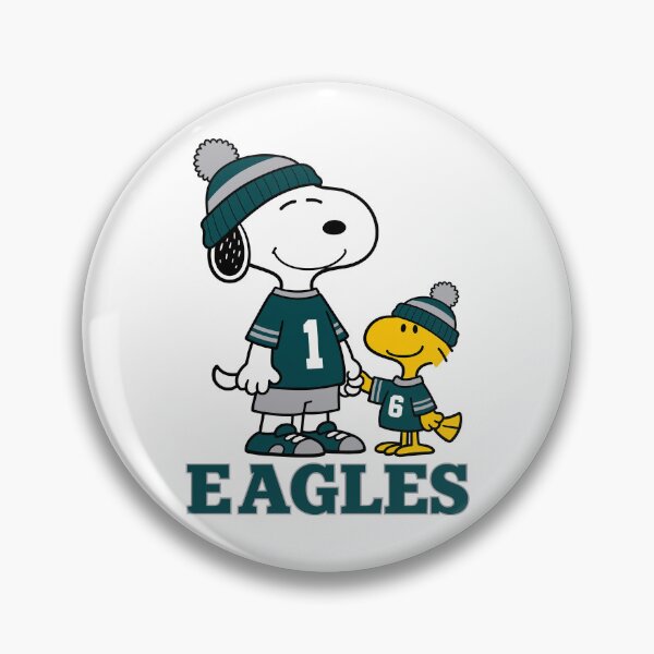 Item preview, Snoopy & Woodstock Philadelphia Eagles Football Retro F204 designed and sold by GLUVY-THEME.