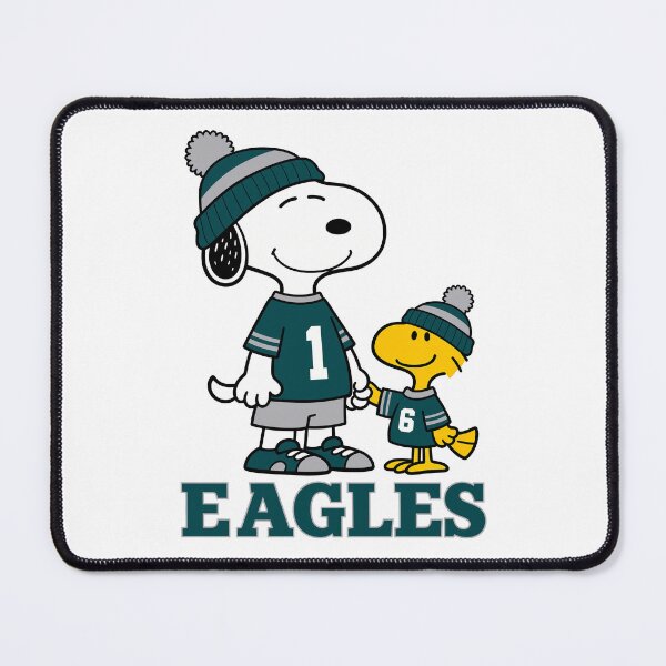 Item preview, Snoopy & Woodstock Philadelphia Eagles Football Retro F204 designed and sold by GLUVY-THEME.