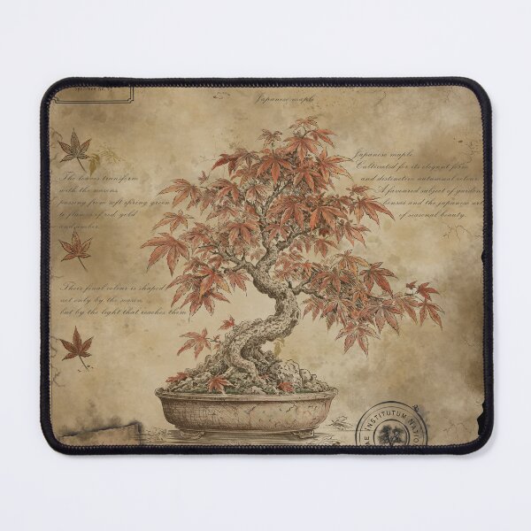Item preview, Acer Palmatum - Vintage Japanese Maple Botanical Herbarium designed and sold by KristyUnicorn.