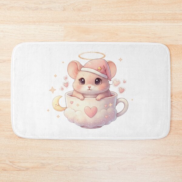 Item preview, Angel mice in a dream cup – delicate & heavenly” designed and sold by Herzbaumatelier.
