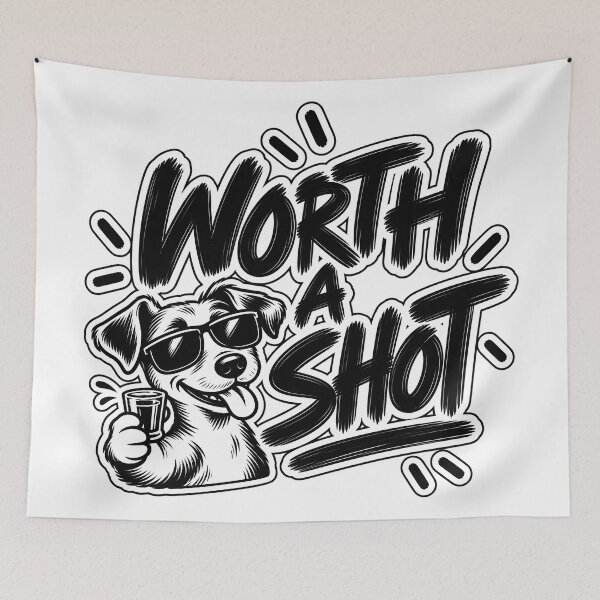 Item preview, Worth A Shot designed and sold by TOMSZE.