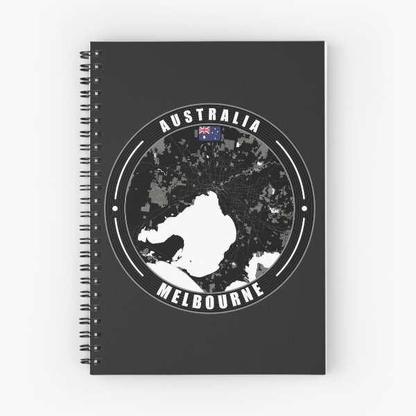 Item preview, Melbourne Australia City Map  designed and sold by Thistle-TShop.