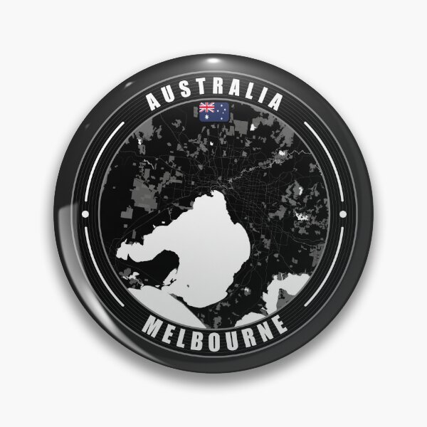 Item preview, Melbourne Australia City Map  designed and sold by Thistle-TShop.