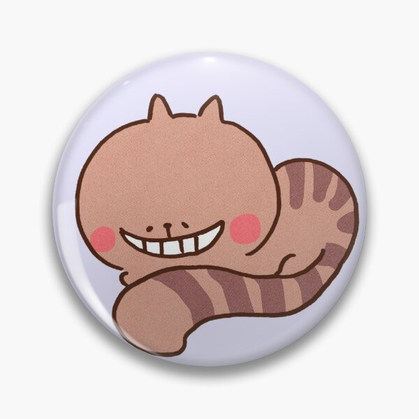 Item preview, Grinning Cheshire Cat From Alice In Wonderland designed and sold by Chunu Doodles.