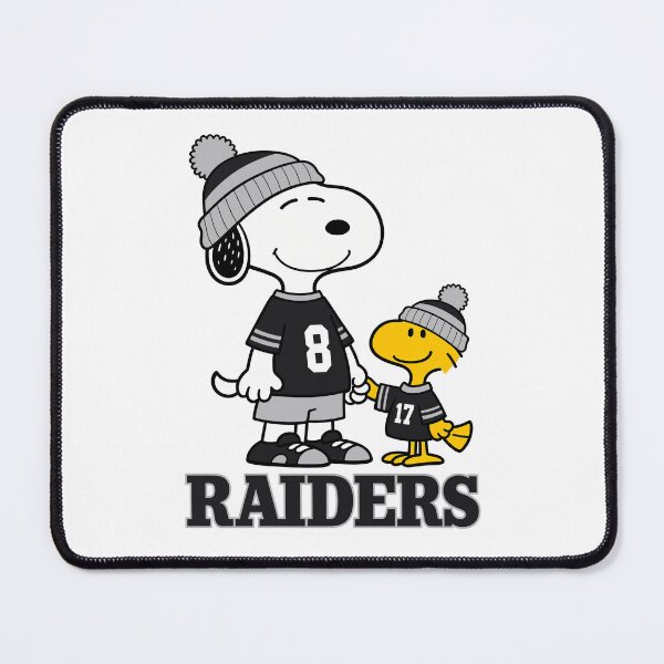 Item preview, Snoopy & Woodstock Las Vegas Raiders Football Retro F205 designed and sold by GLUVY-THEME.