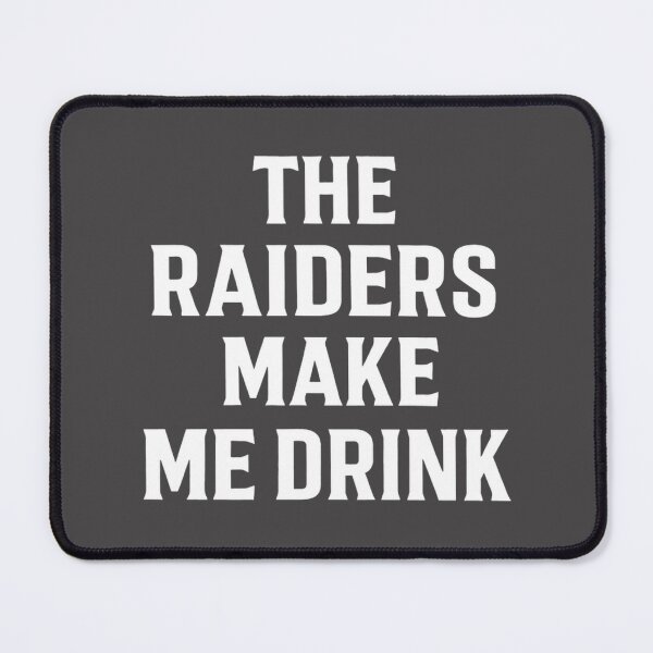 Item preview, The Raiders Inspire Fun Drinks and Party Vibes Design designed and sold by Wedoart-shop.
