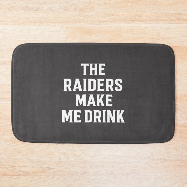 Item preview, The Raiders Inspire Fun Drinks and Party Vibes Design designed and sold by Wedoart-shop.