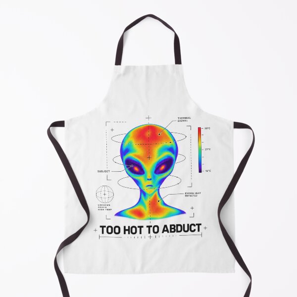 Item preview, Too Hot to Abduct – Thermal Alien Scan designed and sold by zzz888.