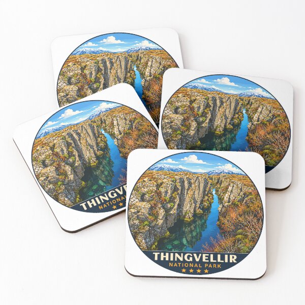 Item preview, Thingvellir National Park Iceland – Vintage Nordic Wilderness Adventure designed and sold by Gideon Emmerich.