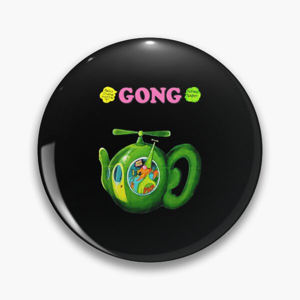 Item preview, Gong Flying Teapot Radio Gnome Art designed and sold by DIEGYNOSO12.