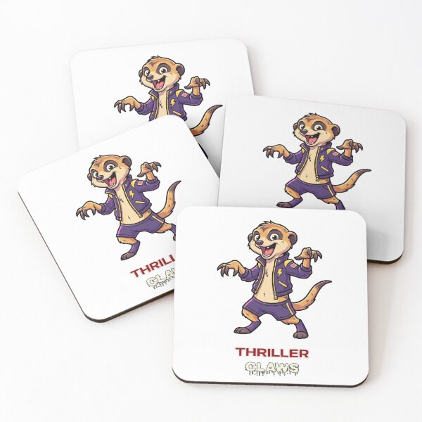 Item preview, Thriller Claws Otter – Funny Halloween Zombie Dance Cartoon designed and sold by Wildlife Wonders.