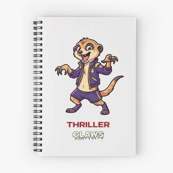 Item preview, Thriller Claws Otter – Funny Halloween Zombie Dance Cartoon designed and sold by Wildlife Wonders.