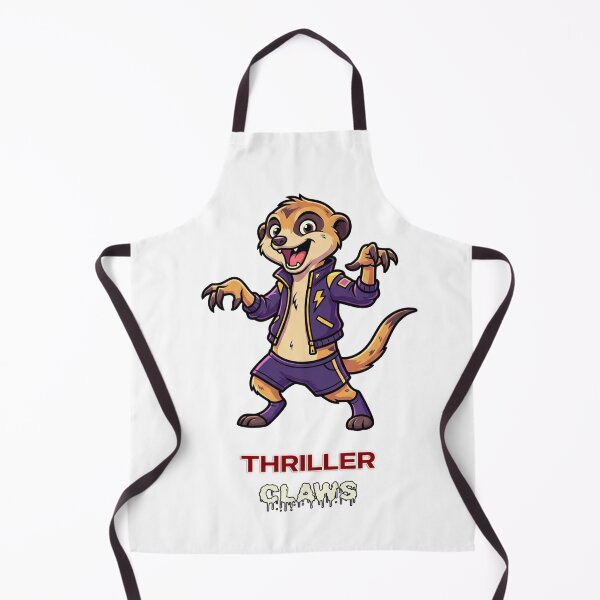 Item preview, Thriller Claws Otter – Funny Halloween Zombie Dance Cartoon designed and sold by Wildlife Wonders.