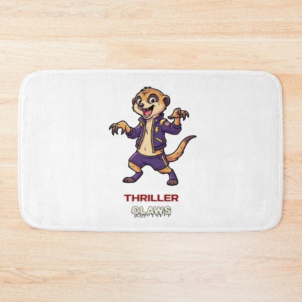 Item preview, Thriller Claws Otter – Funny Halloween Zombie Dance Cartoon designed and sold by Wildlife Wonders.