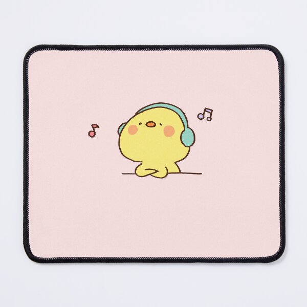 Item preview, Relaxing Chick Listening To Music With Headphones designed and sold by Chunu Doodles.