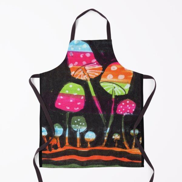 Item preview, Colorful Mushrooms  designed and sold by Jill Brooke.