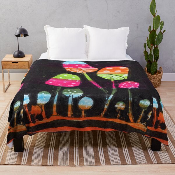 Item preview, Colorful Mushrooms designed and sold by Jill Brooke.
