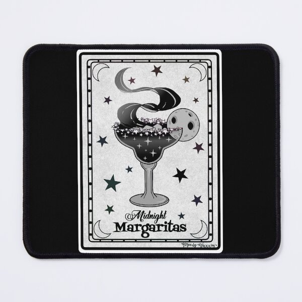 Item preview, Midnight Margaritas Tarot Card B&W designed and sold by VixxxenDesigns.