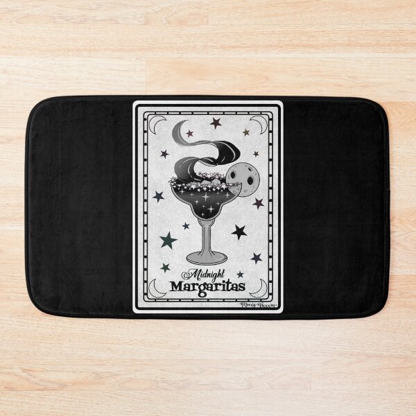 Item preview, Midnight Margaritas Tarot Card B&W designed and sold by VixxxenDesigns.