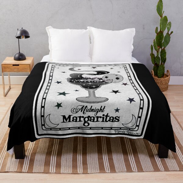 Item preview, Midnight Margaritas Tarot Card B&W designed and sold by VixxxenDesigns.