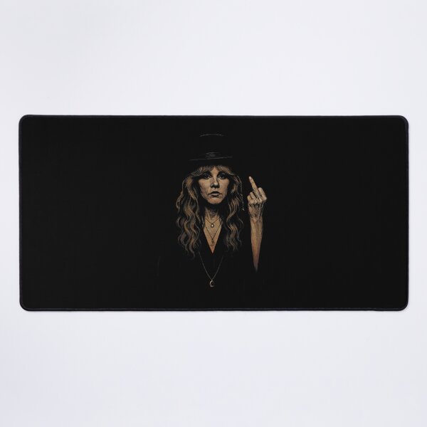 Item preview, Vintage Style Stevie Nicks Flipping the Bird Classic Rock Music Design designed and sold by Wedoart-shop.
