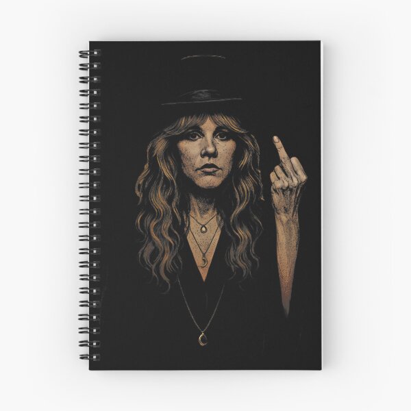Item preview, Vintage Style Stevie Nicks Flipping the Bird Classic Rock Music Design designed and sold by Wedoart-shop.
