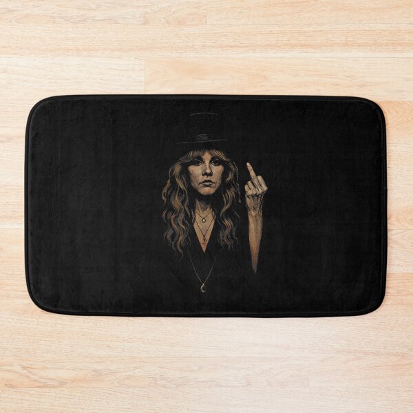 Item preview, Vintage Style Stevie Nicks Flipping the Bird Classic Rock Music Design designed and sold by Wedoart-shop.