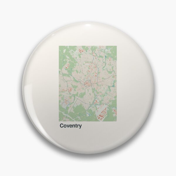 Item preview, Coventry Minimalistic Map Art designed and sold by MapsNerd.