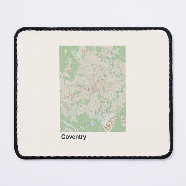 Item preview, Coventry Minimalistic Map Art designed and sold by MapsNerd.