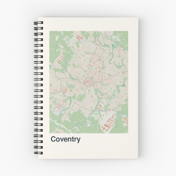 Item preview, Coventry Minimalistic Map Art designed and sold by MapsNerd.