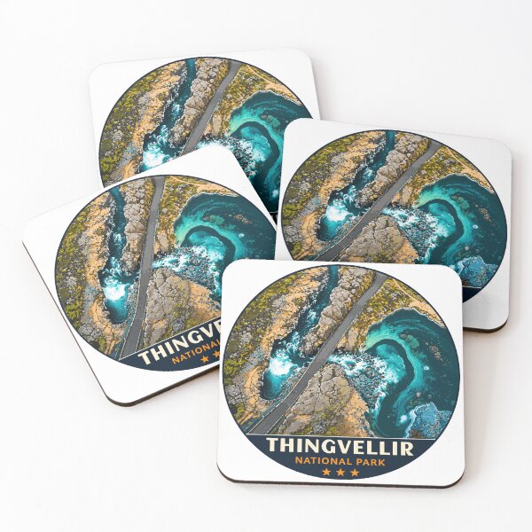 Item preview, Thingvellir National Park Iceland – Vintage Nordic Wilderness Adventure designed and sold by Gideon Emmerich.