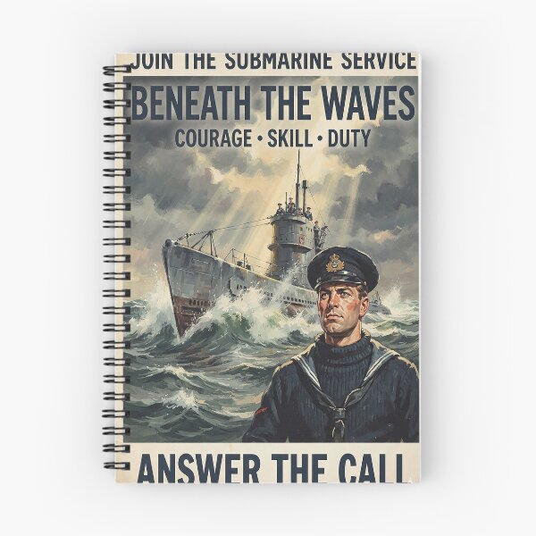 Item preview, Royal Navy Submarine Service Patrol Beneath the Waves designed and sold by Skyframe Aviation.