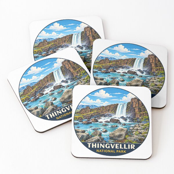 Item preview, Thingvellir National Park Iceland – Vintage Nordic Wilderness Adventure designed and sold by Gideon Emmerich.