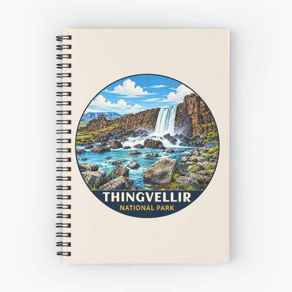 Item preview, Thingvellir National Park Iceland – Vintage Nordic Wilderness Adventure designed and sold by Gideon Emmerich.