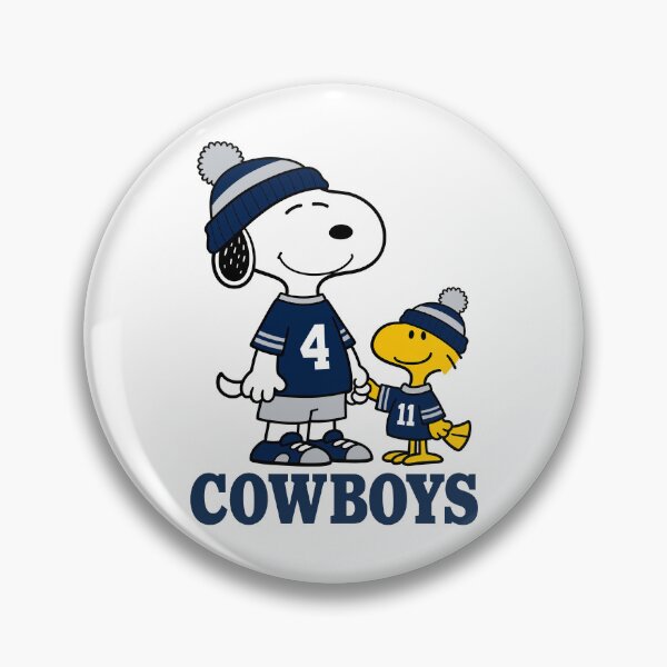 Item preview, Snoopy & Woodstock Dallas Cowboys Football Retro F207 designed and sold by GLUVY-THEME.