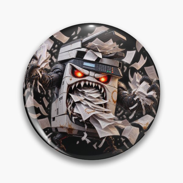 Item preview, Evil Office Printer Funny Printer Rage Workplace Horror designed and sold by Maclaw200d.