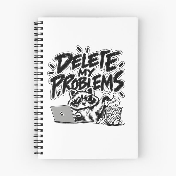 Item preview, Delete My Problems designed and sold by TOMSZE.