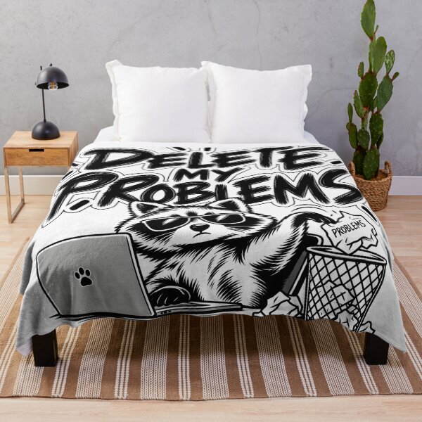 Item preview, Delete My Problems designed and sold by TOMSZE.
