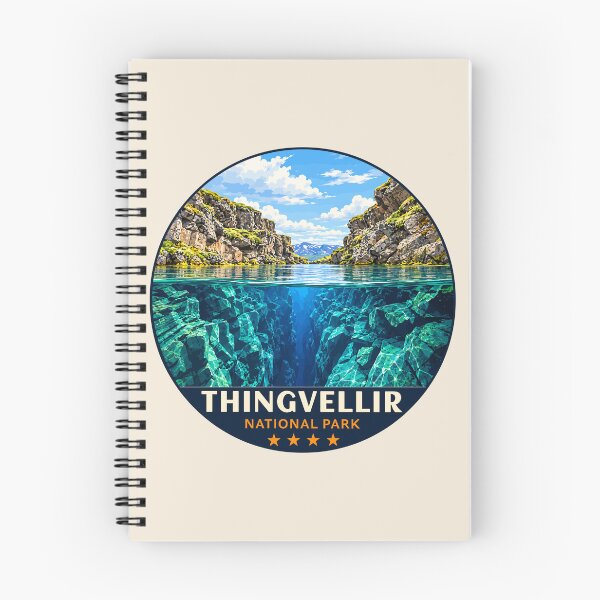Item preview, Thingvellir National Park Iceland – Vintage Nordic Wilderness Adventure designed and sold by Gideon Emmerich.