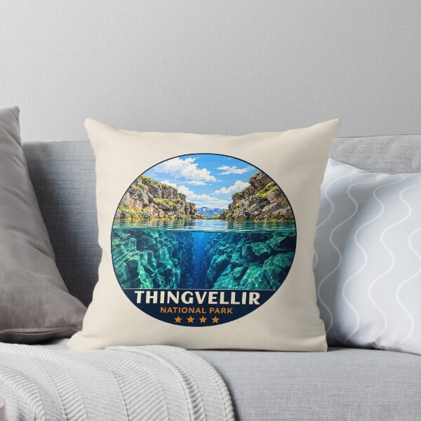 Item preview, Thingvellir National Park Iceland – Vintage Nordic Wilderness Adventure designed and sold by Gideon Emmerich.