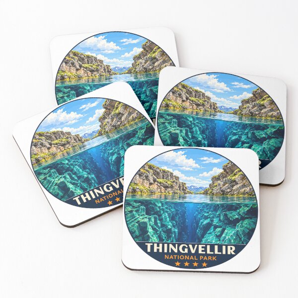 Item preview, Thingvellir National Park Iceland – Vintage Nordic Wilderness Adventure designed and sold by Gideon Emmerich.