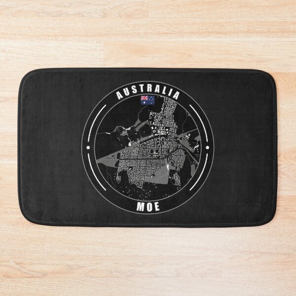 Item preview, Moe Australia City Map  designed and sold by Thistle-TShop.