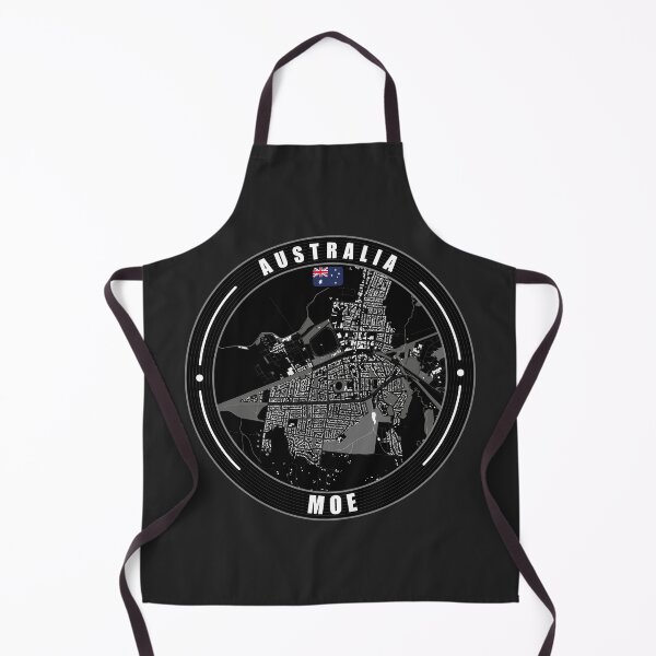 Item preview, Moe Australia City Map designed and sold by Thistle-TShop.