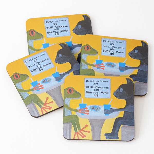 Item preview, Cita en el café anfibio designed and sold by JJStork.