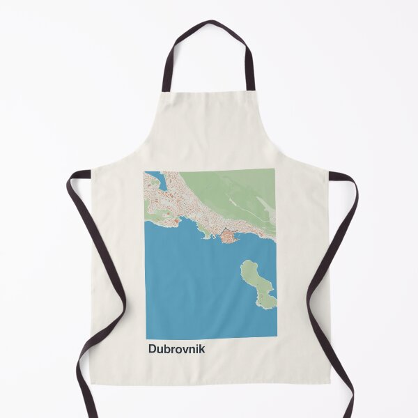 Item preview, Dubrovnik Minimalistic Map Art designed and sold by MapsNerd.