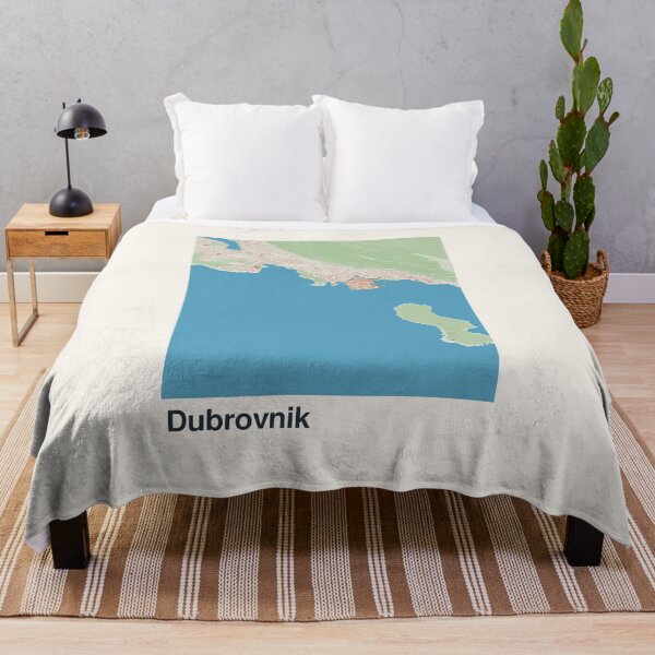 Item preview, Dubrovnik Minimalistic Map Art designed and sold by MapsNerd.