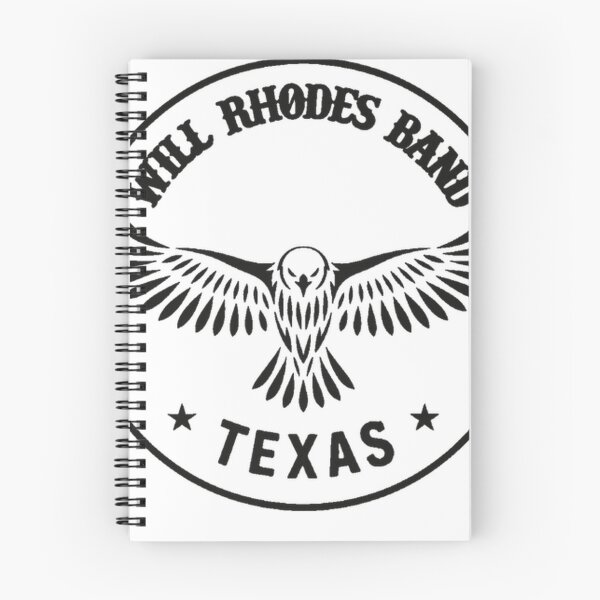 Item preview, Will Rhodes Band: Texas black #739 designed and sold by design-aas-sum.