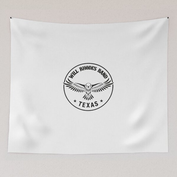 Item preview, Will Rhodes Band: Texas black #739 designed and sold by design-aas-sum.