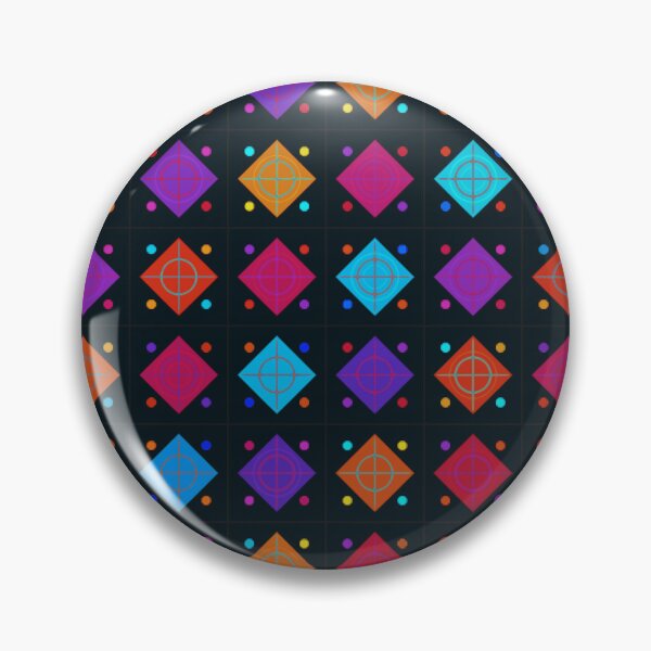 Item preview, Retrowave Diamond Grid Synthwave Neon Geometric Seamless Pattern designed and sold by KungPowUnicorn.