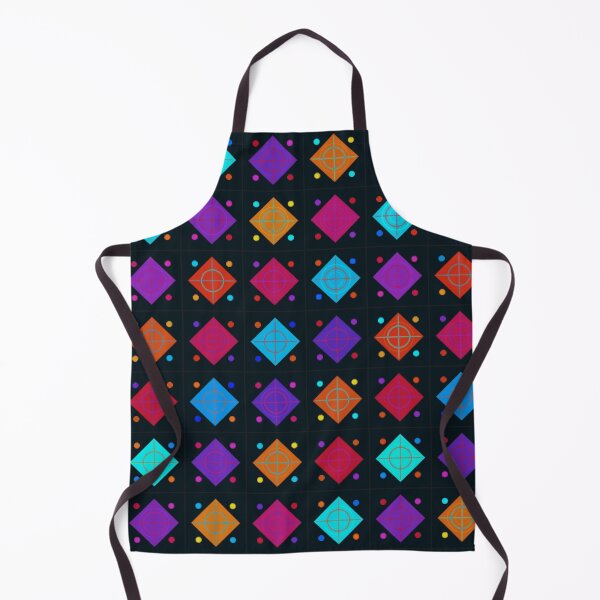 Item preview, Retrowave Diamond Grid Synthwave Neon Geometric Seamless Pattern designed and sold by KungPowUnicorn.